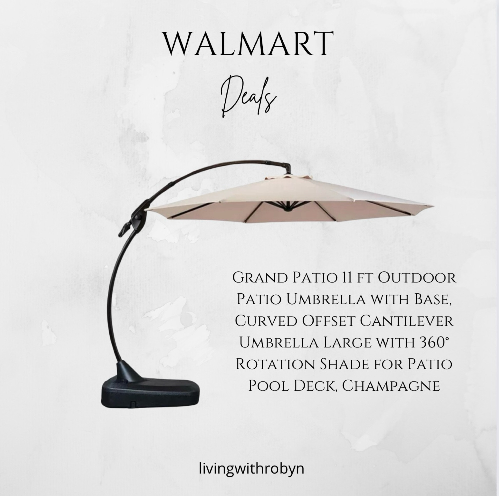 Walmart Outdoor Umbrella 

#LTKSaleAlert #LTKHome #LTKSeasonal