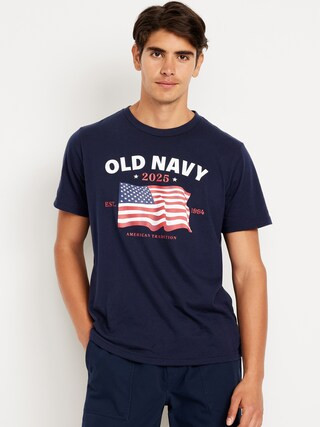 2025 Flag Graphic T-Shirt | Old Navy (US)