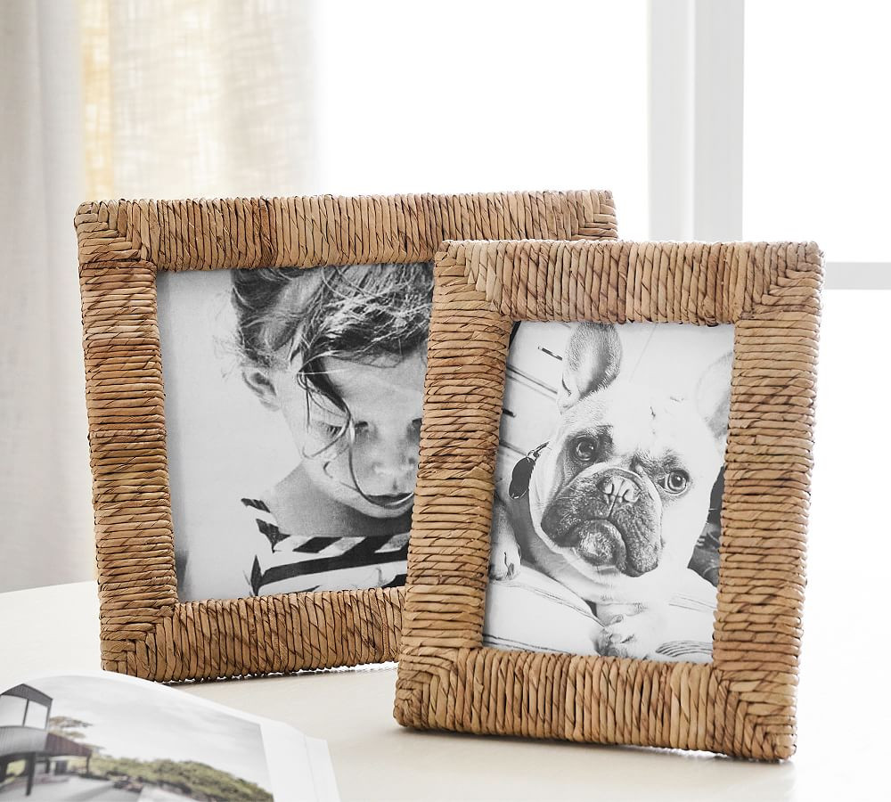 Malibu Handwoven Frames | Pottery Barn (US)