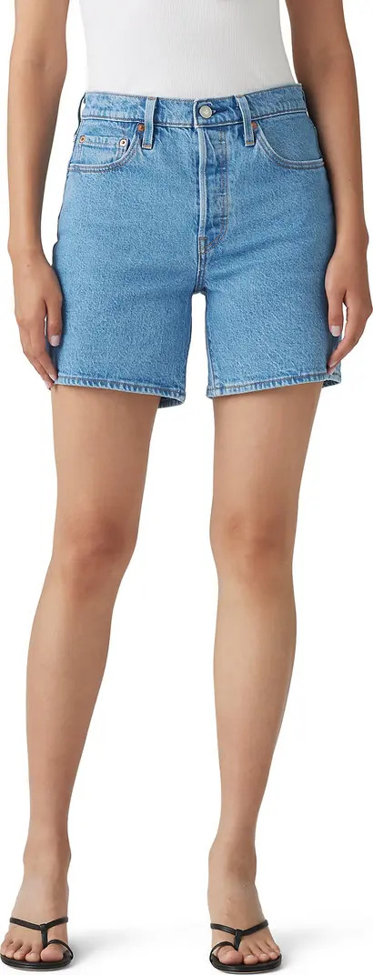 Levi's® 501® High Waist Mid Thigh Denim Shorts | Nordstromrack | Nordstrom Rack