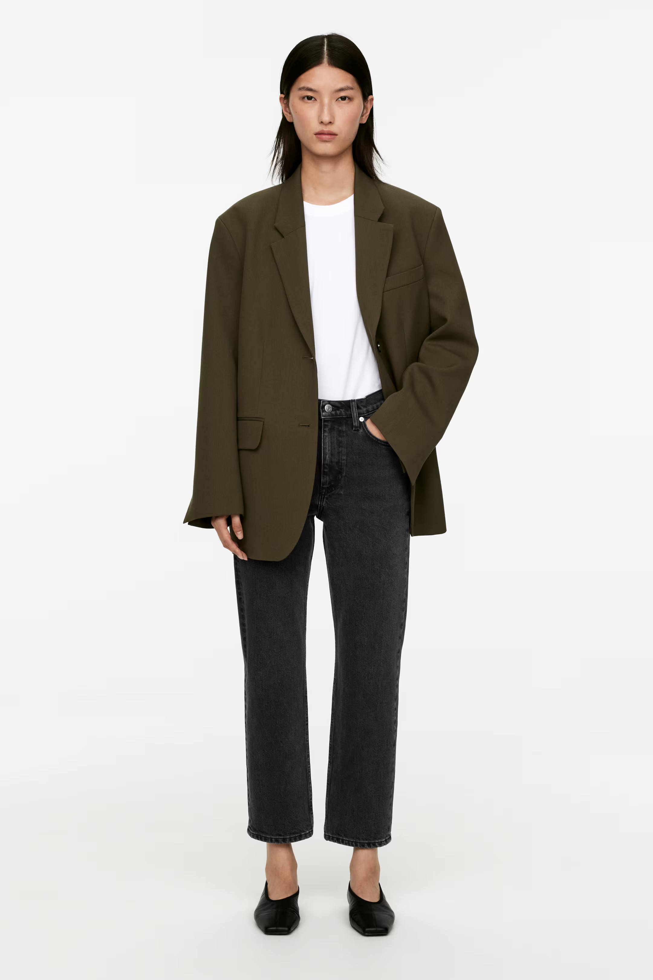 JADE CROPPED Slim Stretch Jeans | H&M (UK, MY, IN, SG, PH, TW, HK)