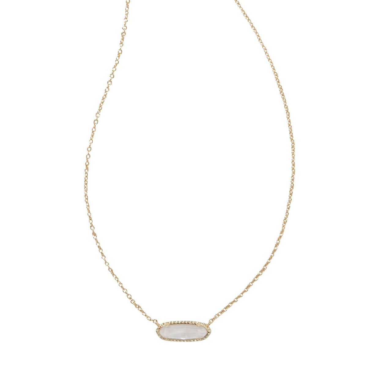 Kendra Scott Eva 14K Gold Over Brass Pendant Necklace - Mother of Pearl | Target