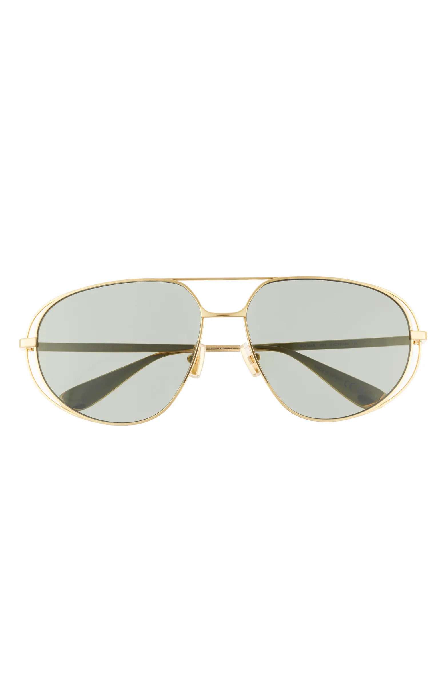 Bottega Veneta 61mm Pilot Sunglasses | Nordstrom | Nordstrom