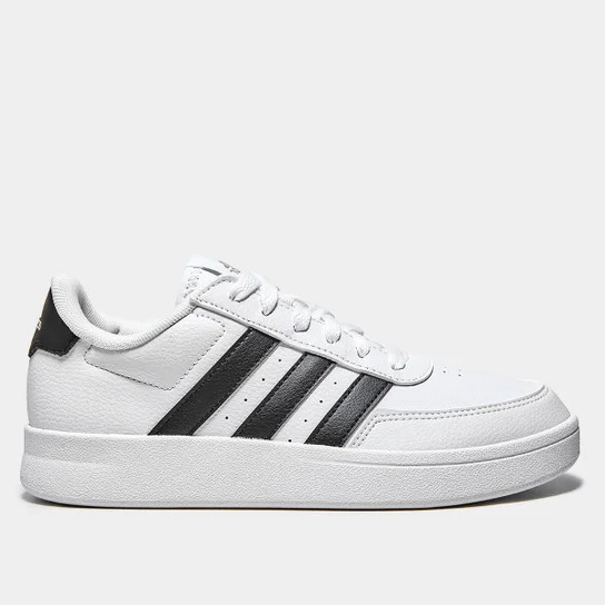 Tênis Adidas Breaknet Feminino - Branco+Preto | Netshoes (BR)