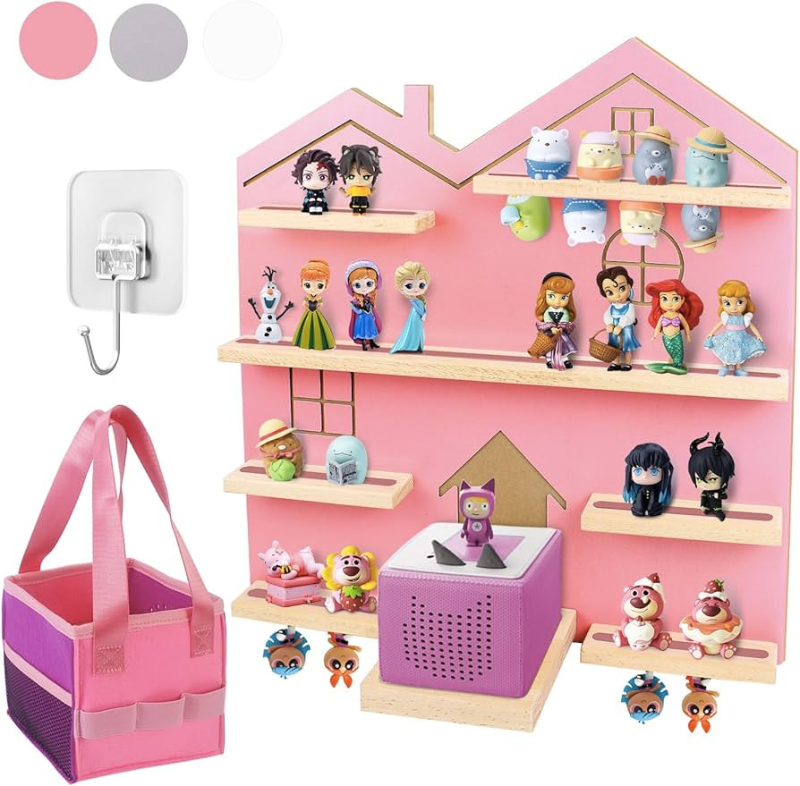 Large Tonie Shelf for Toniebox - Charaters Storage for All Your Tonie Accessories, Tonie Shelves ... | Amazon (US)