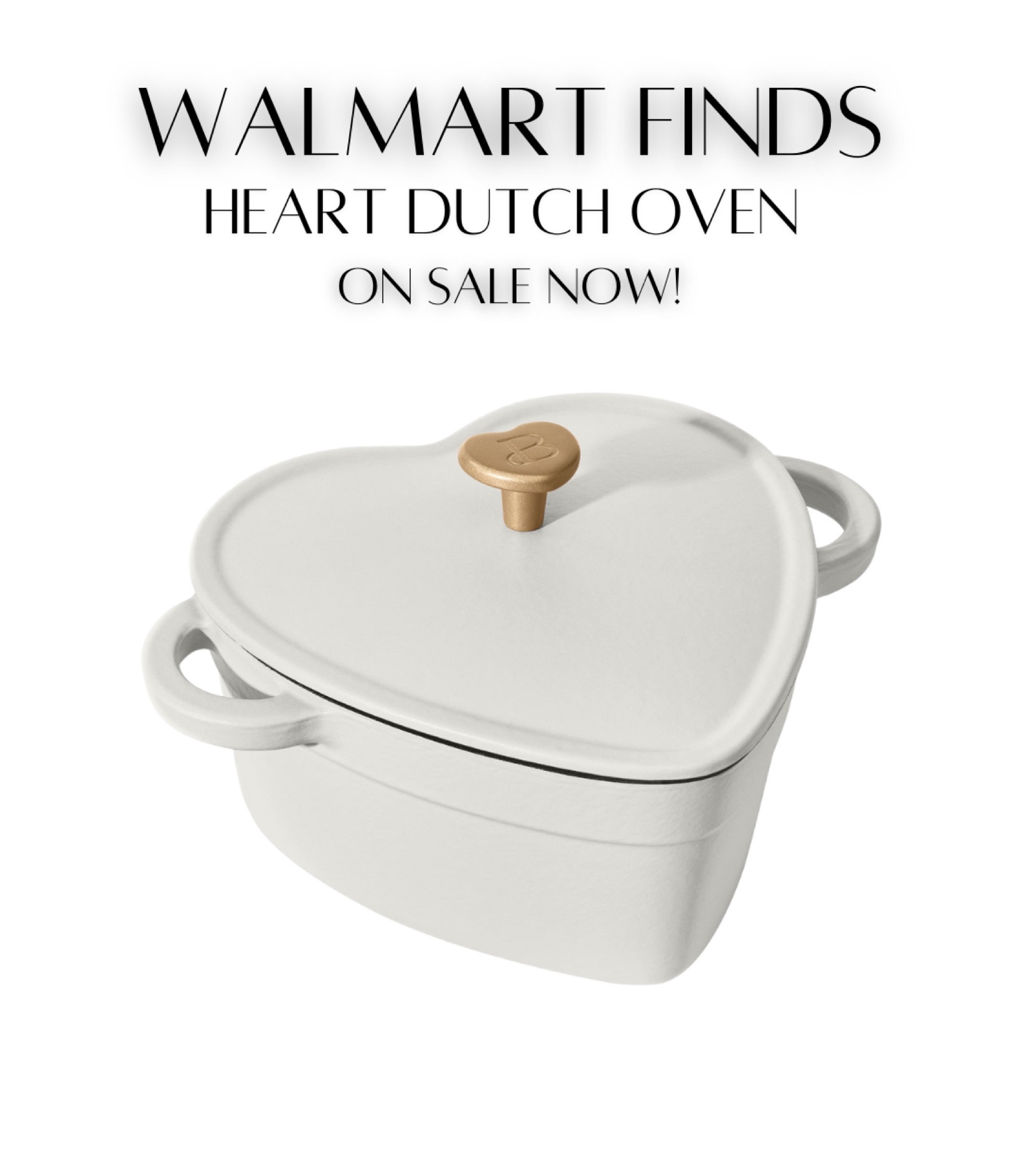 Walmart Heart Shaped Dutch Oven! New color available & on sale! 

#LTKhome #LTKunder50 #LTKHoliday