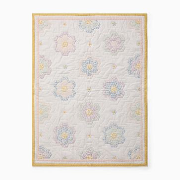 Daisy Patchwork Quilt | West Elm (US)