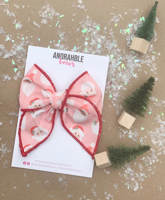 Christmas Fairytale Bow Fable Hair Bow  Baby Headband  Baby | Etsy | Etsy (US)