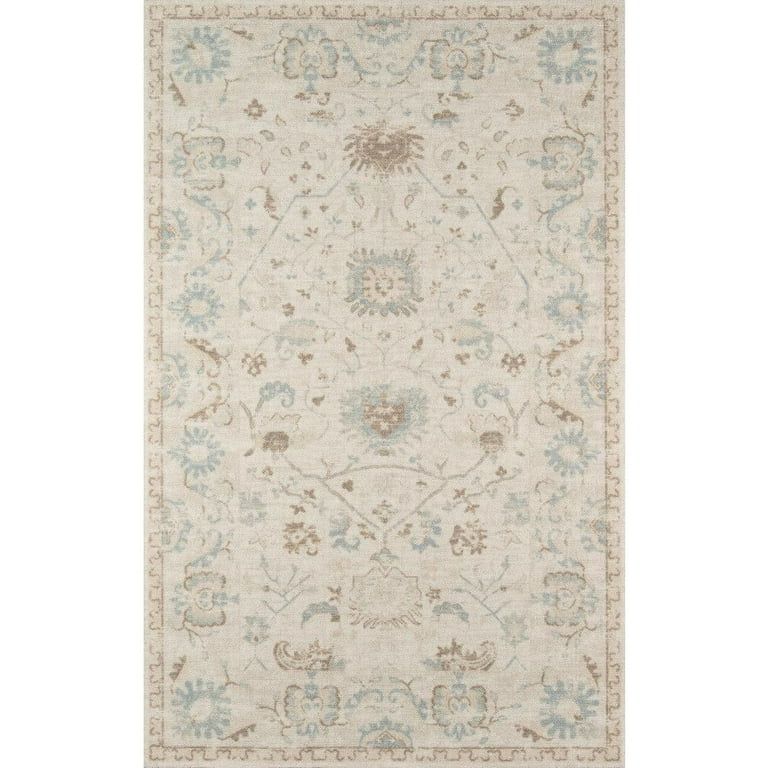 Momeni Anatolia Wool and Nylon Machine Made Beige Area Rug 7'9" X 9'10" | Walmart (US)