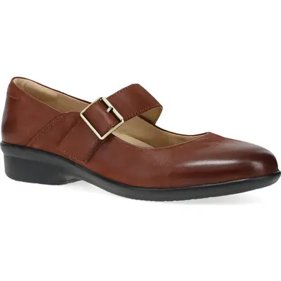 Dansko Collette Mary Jane Pump in Navy Burnished Nubuck at Nordstrom, Size 11.5-12Us | Nordstrom