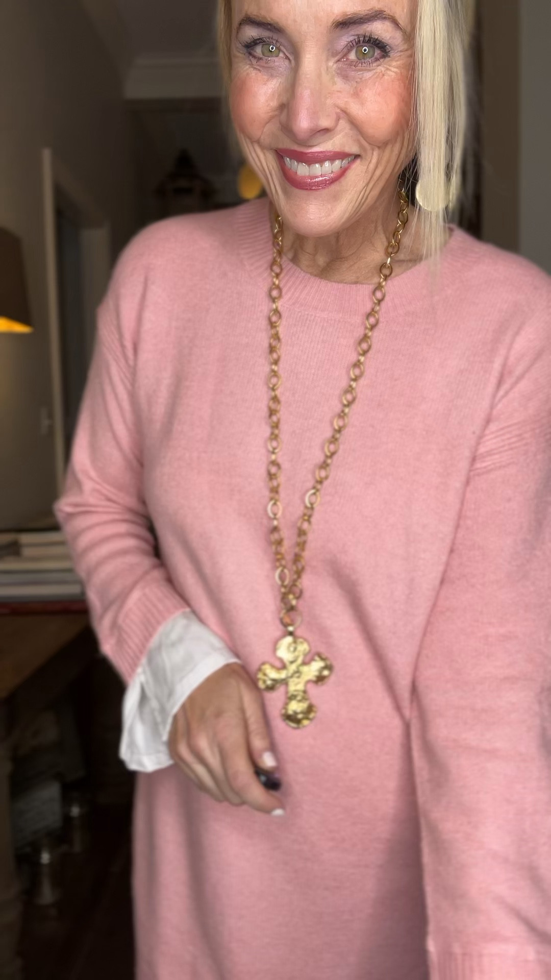 This size inclusive sweater dress is phenomenal. I wore it last week in Gray, but had it on in my true size medium and it was too big. I would definitely recommend sizing down one. I’m in a small. It comes. in XS – XXXL and four colors. At 58, this just brushes my knees so it’s longer than many dresses which is a plus for a lot of us and it’s under $22.

#LTKSeasonal #LTKover40 #LTKmidsize