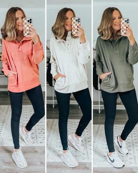 ITS BACK!!!! $17 Aerie vibes pullover, wearing a large
Mom outfit ideas, leggings outfit, travel outfit, spring outfit, free people vibes, comfy style, affordable fashion




#LTKfindsunder50 #LTKstyletip #LTKover40