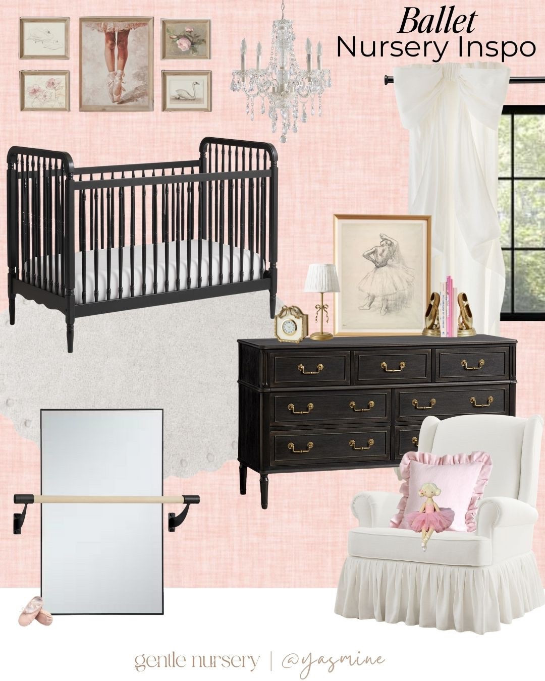 Ballet Nursery Inspo 🩰

#LTKBaby #LTKBump