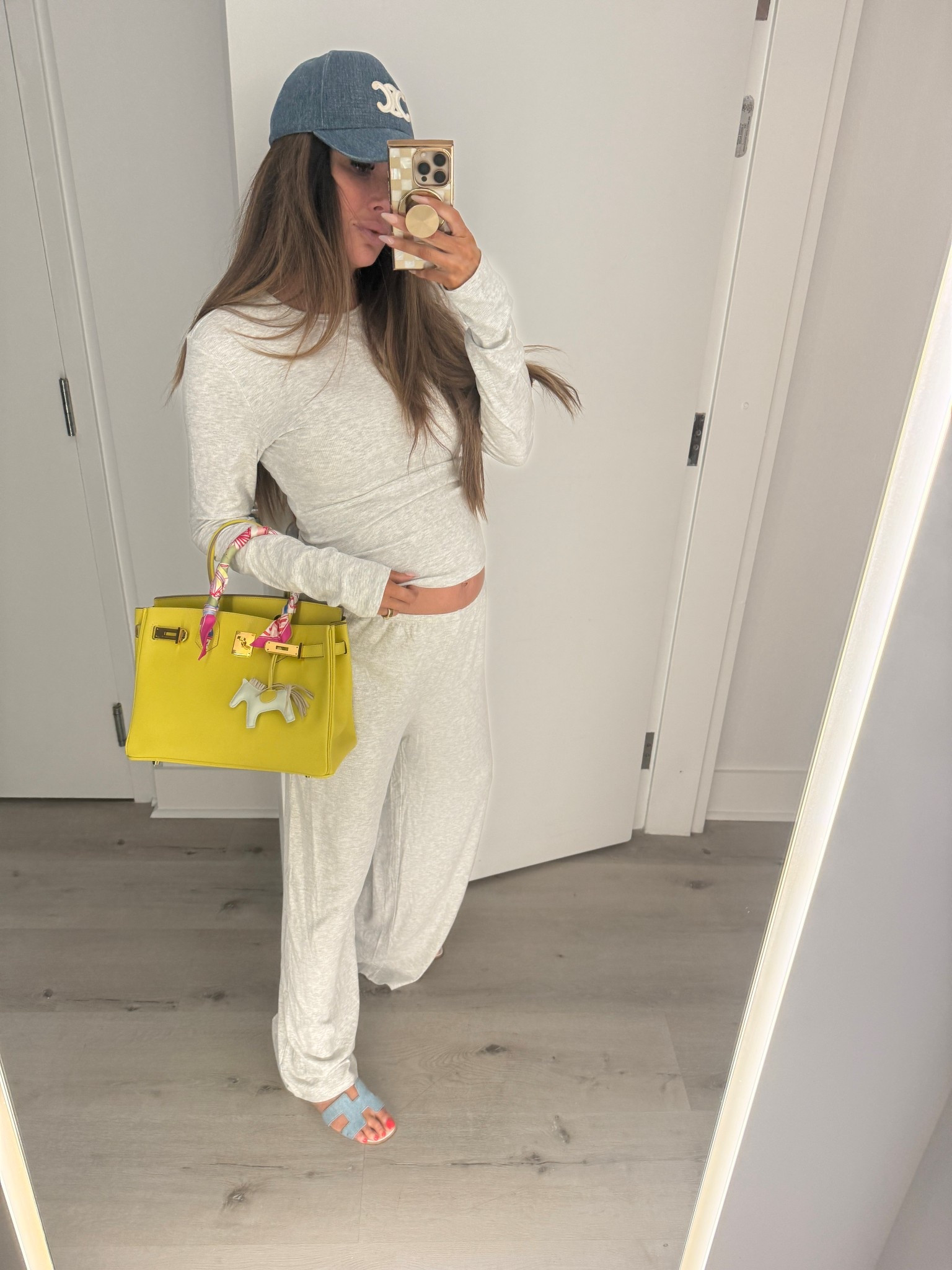 Wearing a large in the top (it’s bigggg but will last several months with my baby bump) & medium in bottoms. The sets runs big so size down. The medium pants will last the entire pregnancy!

#LTKdayinmylife #LTKootd #LTKTravel