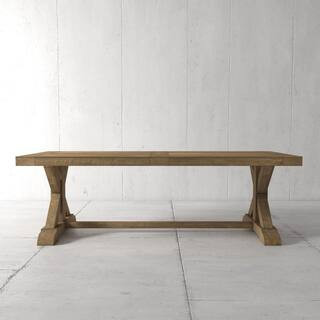 Urban Woodcraft Madera 70 in. Natural Dining Table 500H.70DT.XB.N - The Home Depot | The Home Depot