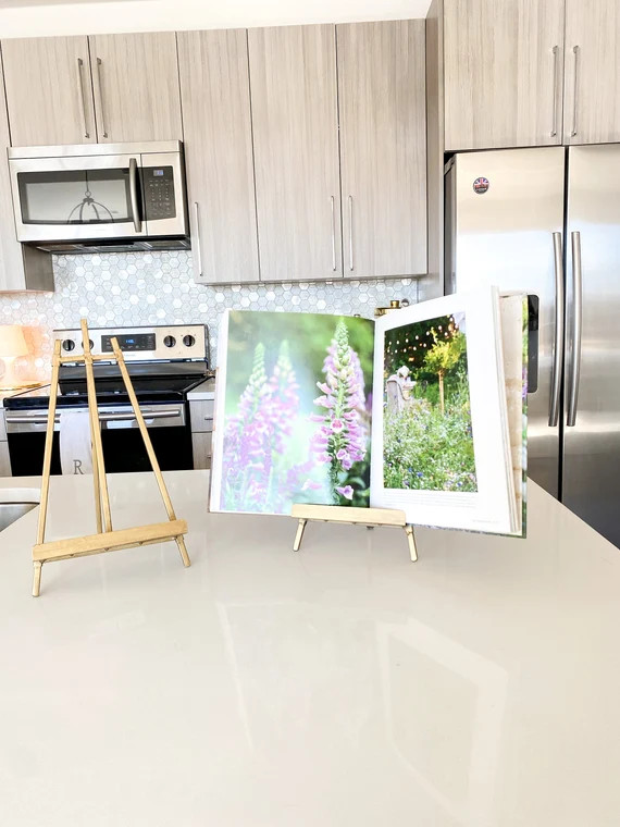 Gold Easel Set of 2 Brass Finish Easel | Etsy | Etsy (US)