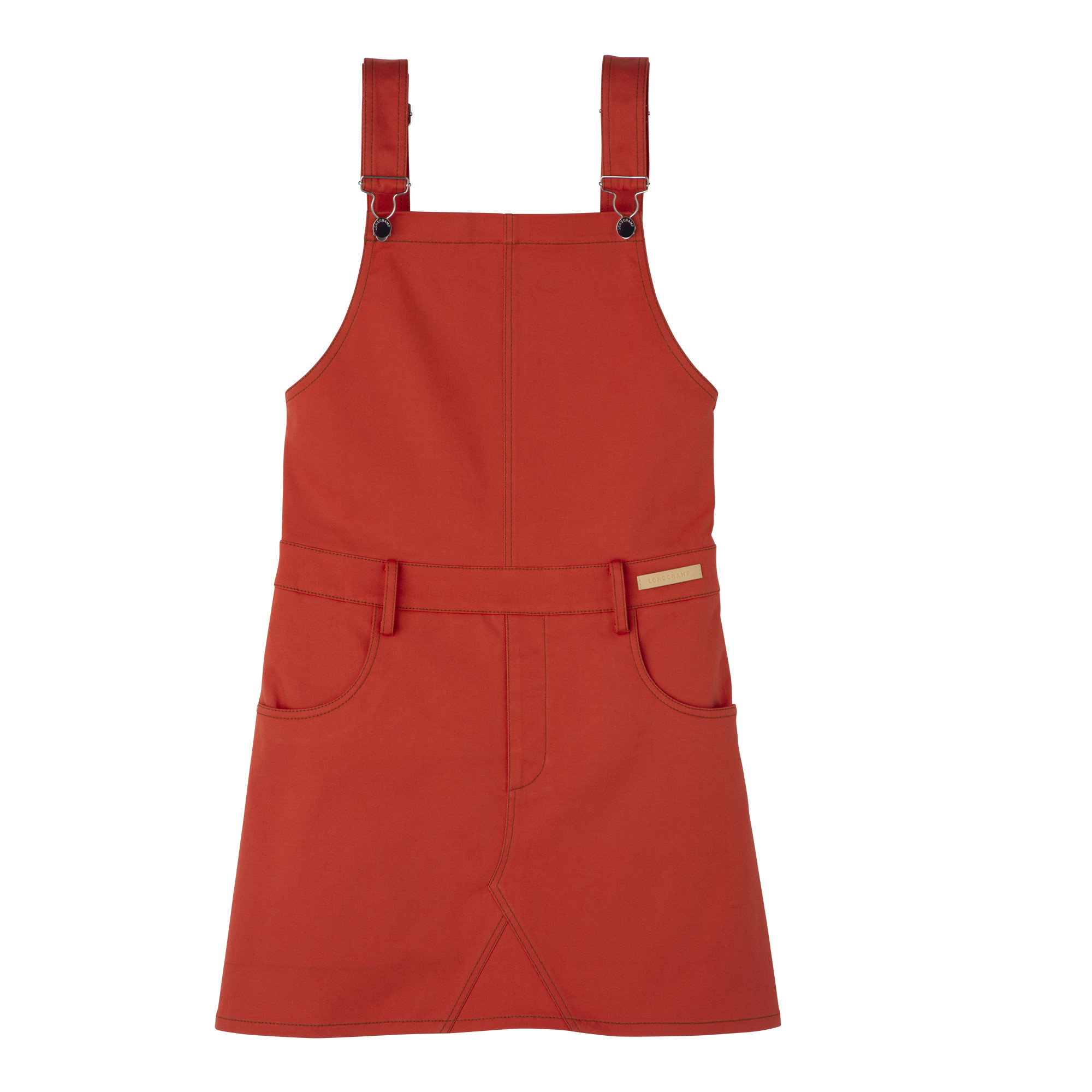 Dress Tomato - Gabardine | Longchamp US | Longchamp