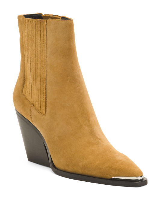 Suede West Booties | TJ Maxx