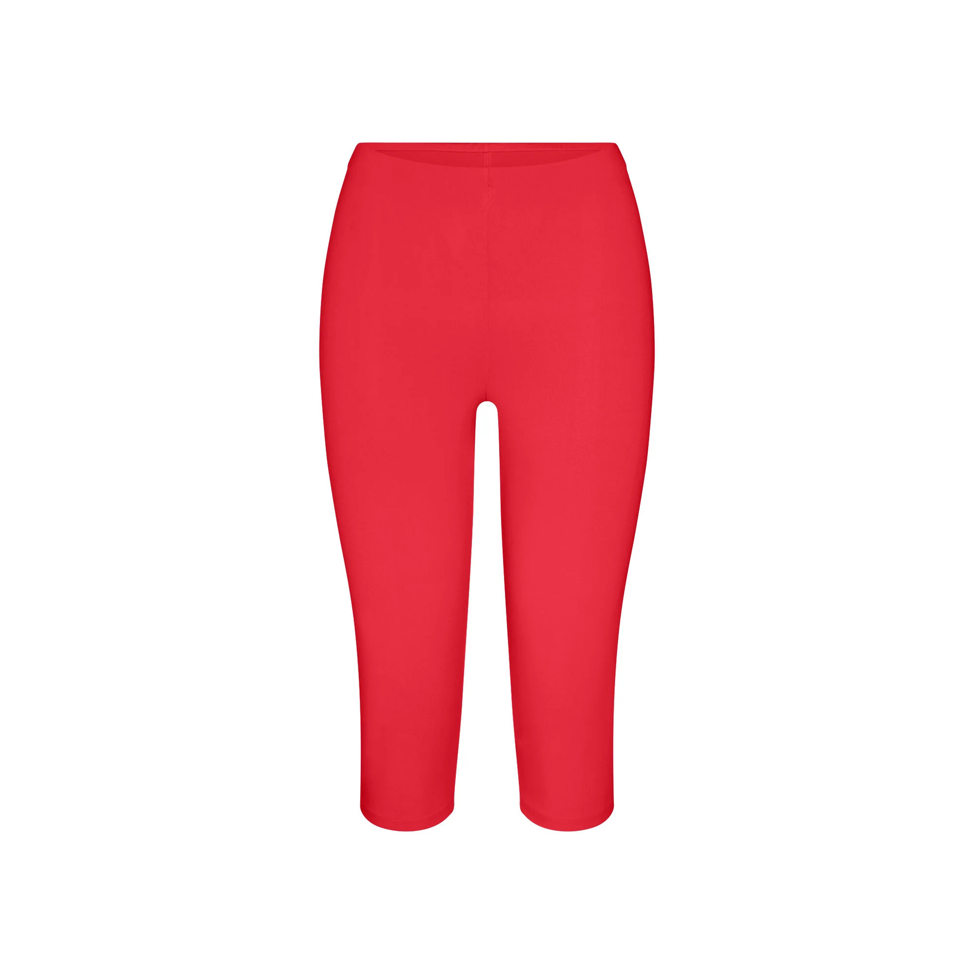 SMOOTH LAYERS HIGH-WAISTED CAPRI | CARMINE | SKIMS | SKIMS (US)