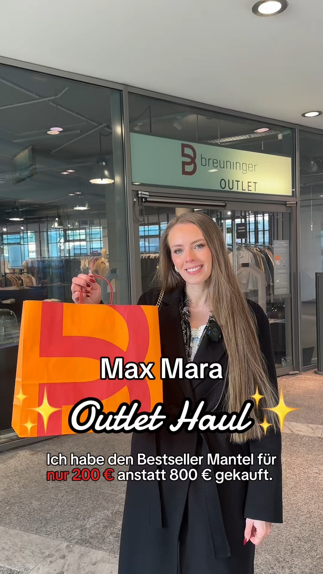 Max Mara Outlet Haul - Ich habe den Bestseller Mantel für 200 € anstatt 800 € gekauft. 

#LTKSpringSale #LTKdayinmylife #LTKvlog