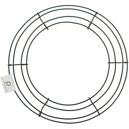 Wire Wreath Frame 12 Green | Walmart (US)