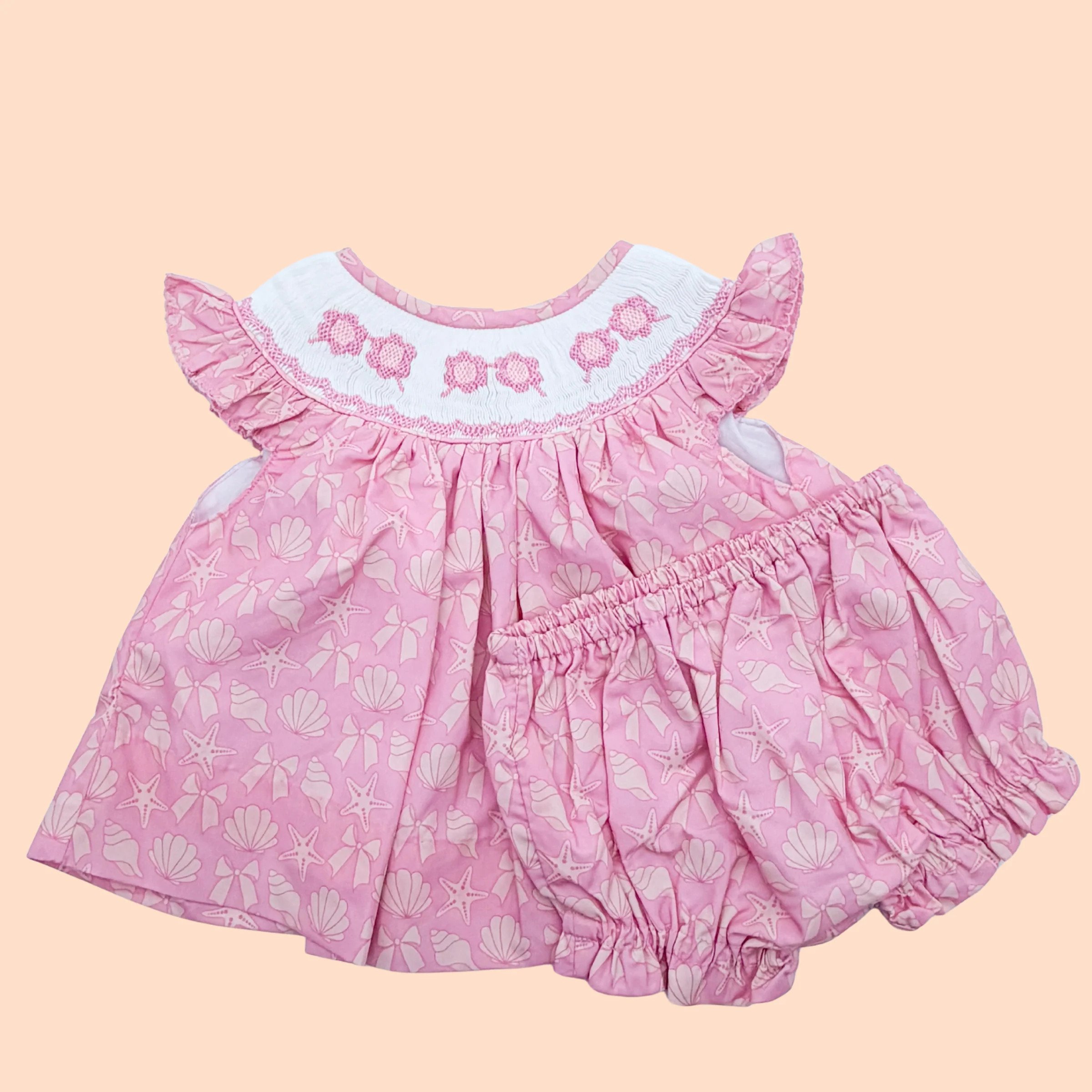 Pink Sunnies Diaper Cover Set | Poppy Kids Co