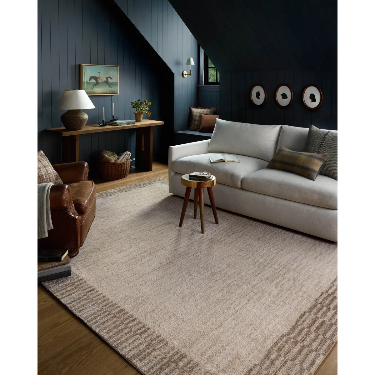 Chris Loves Julia x Loloi Calvin Ivory / Pebble Area Rug | Wayfair North America