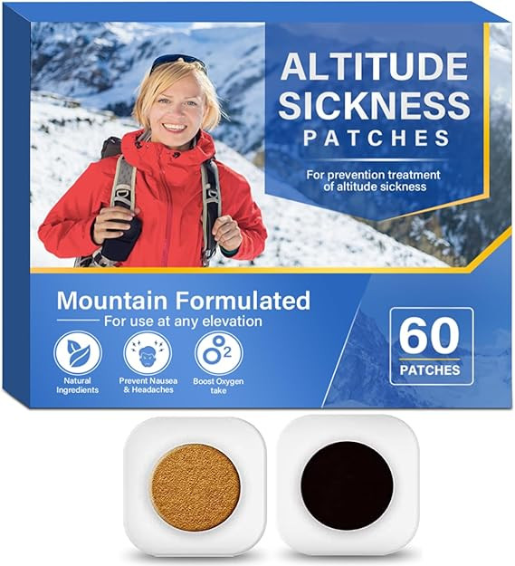 TOMENGBEIAABBCC Altitude Sickness Prevention Patches, Effective High Altitude Ṧickness Treatmen... | Amazon (US)