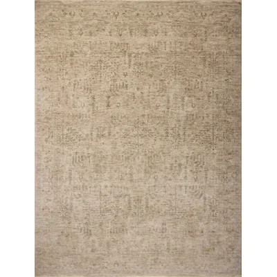 Magnolia Home by Joanna Gaines x Loloi Junie Oatmeal / Smoke Area Rug | Wayfair North America
