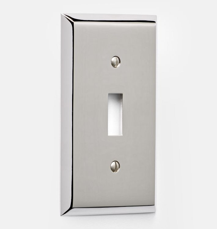 Lewis Single Toggle Switchplate | Rejuvenation