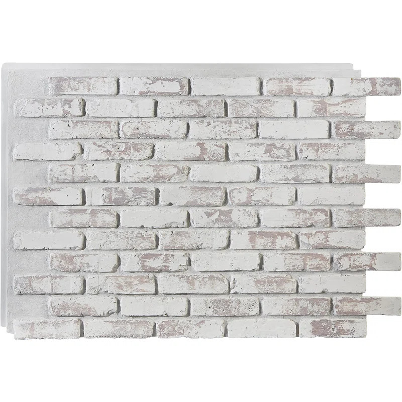 Chicago47.75" x 32.5" Faux Brick Wall Paneling | Wayfair North America