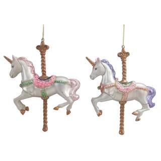 Assorted 6" Glass Carousel Ornament by Ashland® | Michaels Stores