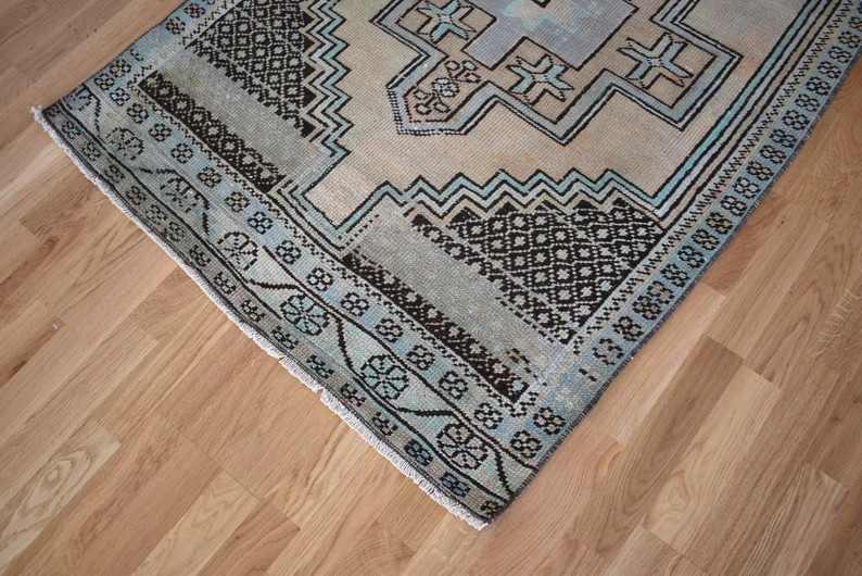 Bohemian Runner 3.3 x 8 ft Rug Handwoven Turkish Rug Anatolian | Etsy | Etsy (US)