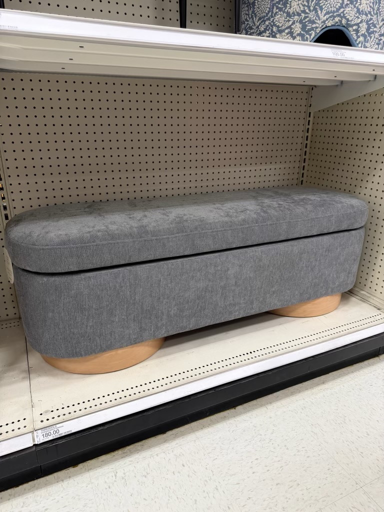 Found this ottoman at Target! It would be perfect for storing blankets or hiding away anything else you want to keep out of sight around the house. Love a stylish piece with extra storage!

Target home, storage ottoman, home storage, living room decor, Target finds, home organization

 

 

#LTKSeasonal #LTKHome