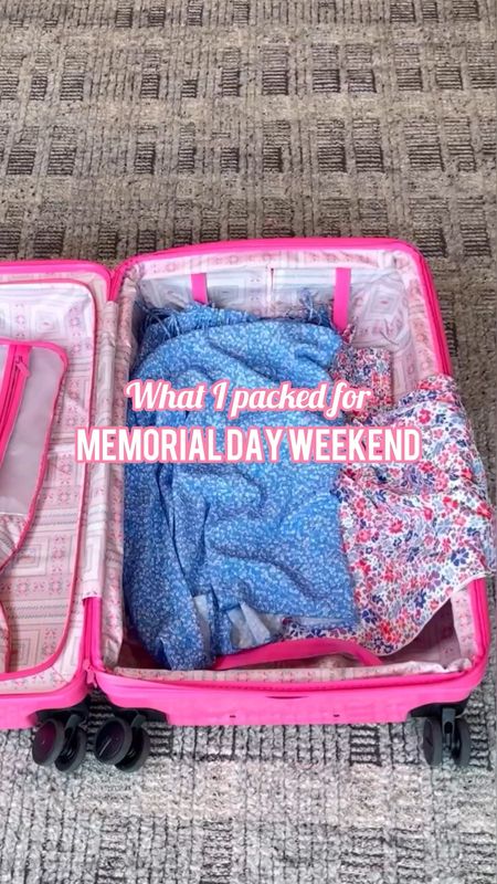 Here’s what I’m bringing to Florida for Memorial Day weekend!✨
#pinklily #packwithme #vacationstyle

#LTKSeasonal #LTKfindsunder50 #LTKstyletip