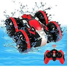 Toys for 5-12 Year Old Boys RC Car for Kids 2.4 GHz Remote Control Boat Waterproof RC Monster Tru... | Amazon (US)