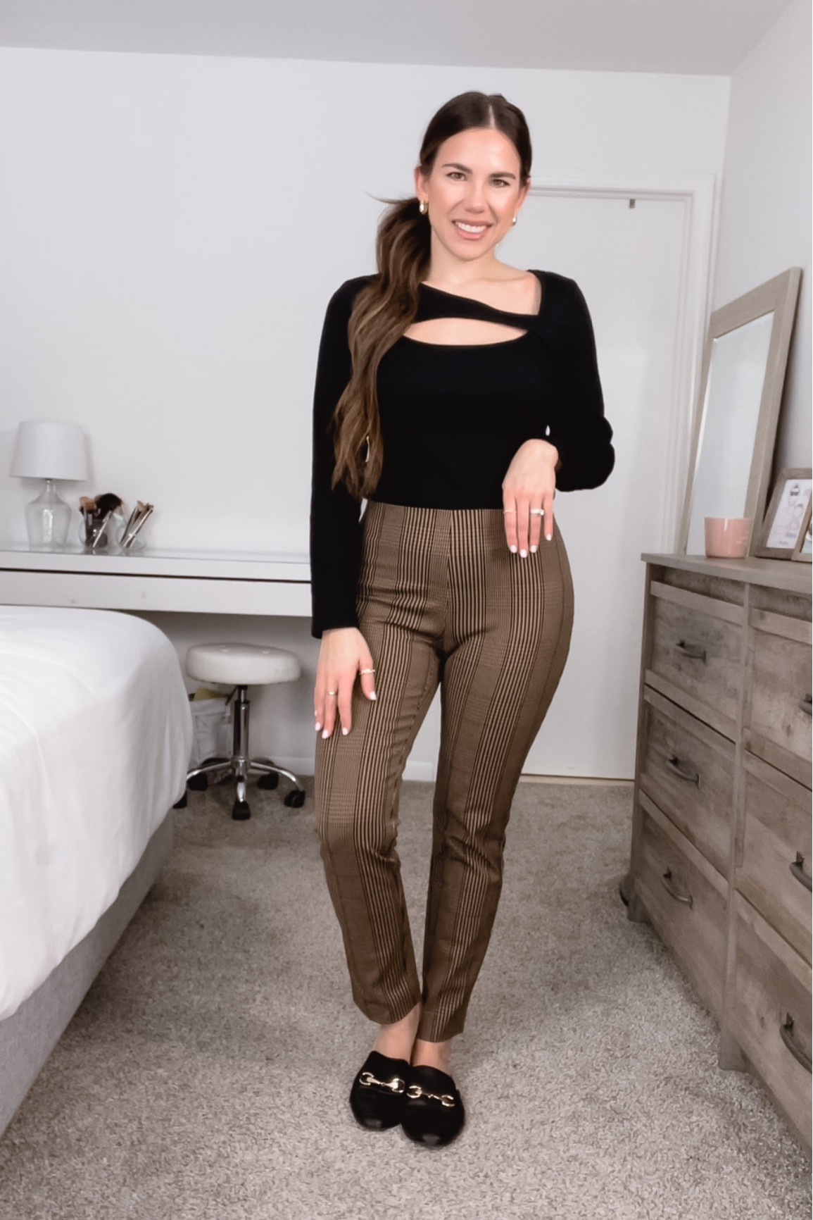 Work outfit work style night out style 

Top size M (could size down for tighter feel) // pants size 6 


#LTKunder50 #LTKSeasonal #LTKworkwear