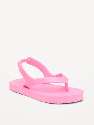 Flip-Flop Sandals for Toddler Girls (Partially Plant-Based) | Old Navy (US)