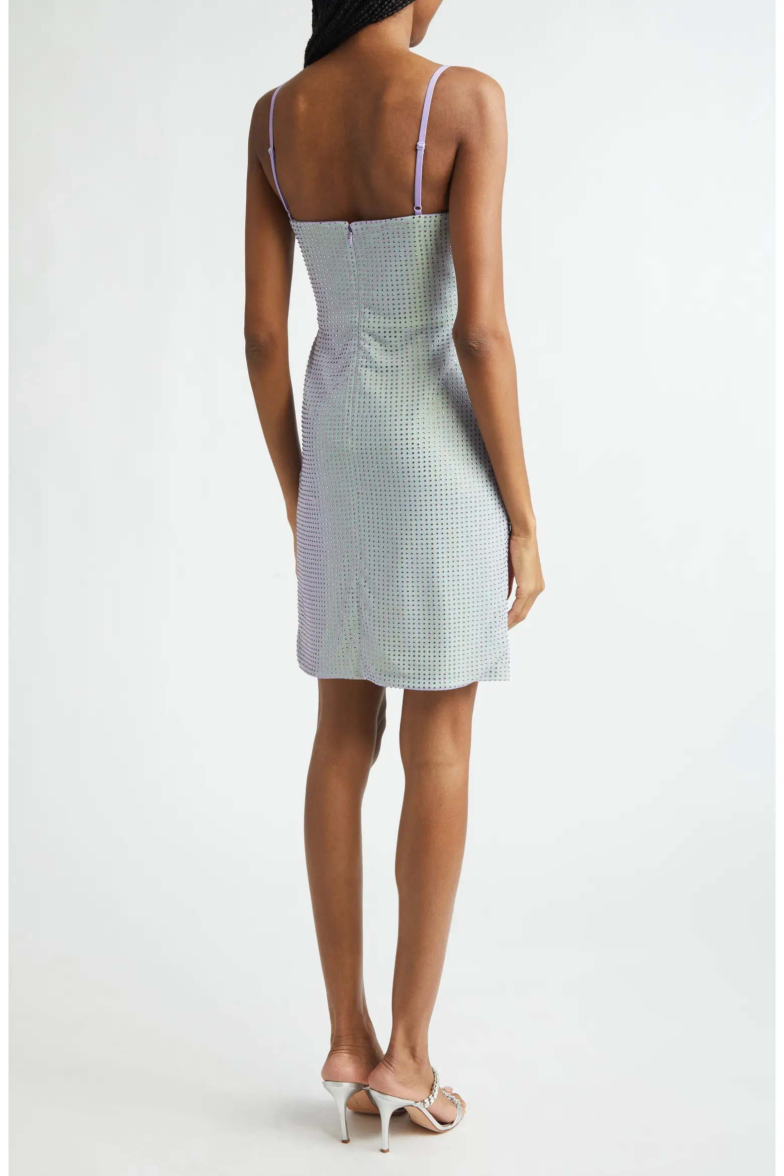 Hotfix Crystal Jersey Minidress (Women) | Nordstrom | Nordstrom