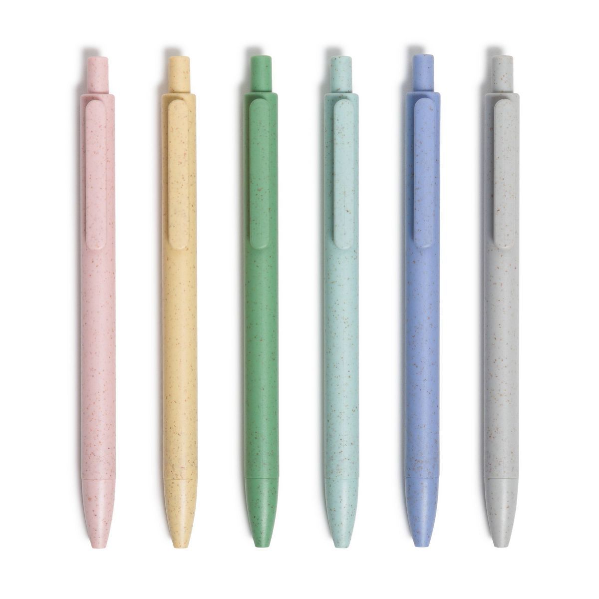 U Brands 6ct U-Eco Ballpoint Pens Core Speckle 0.7mm Black Ink | Target