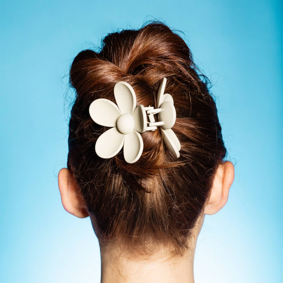 Gimme Beauty Medium Flower Claw Clip - Blue - 2pc | Target