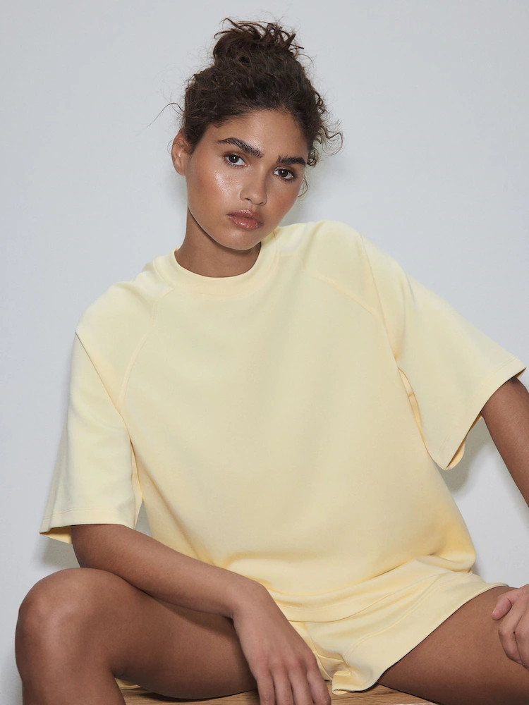 Buttergelb - Active Modal Oversized Sports T-Shirt | Next EU