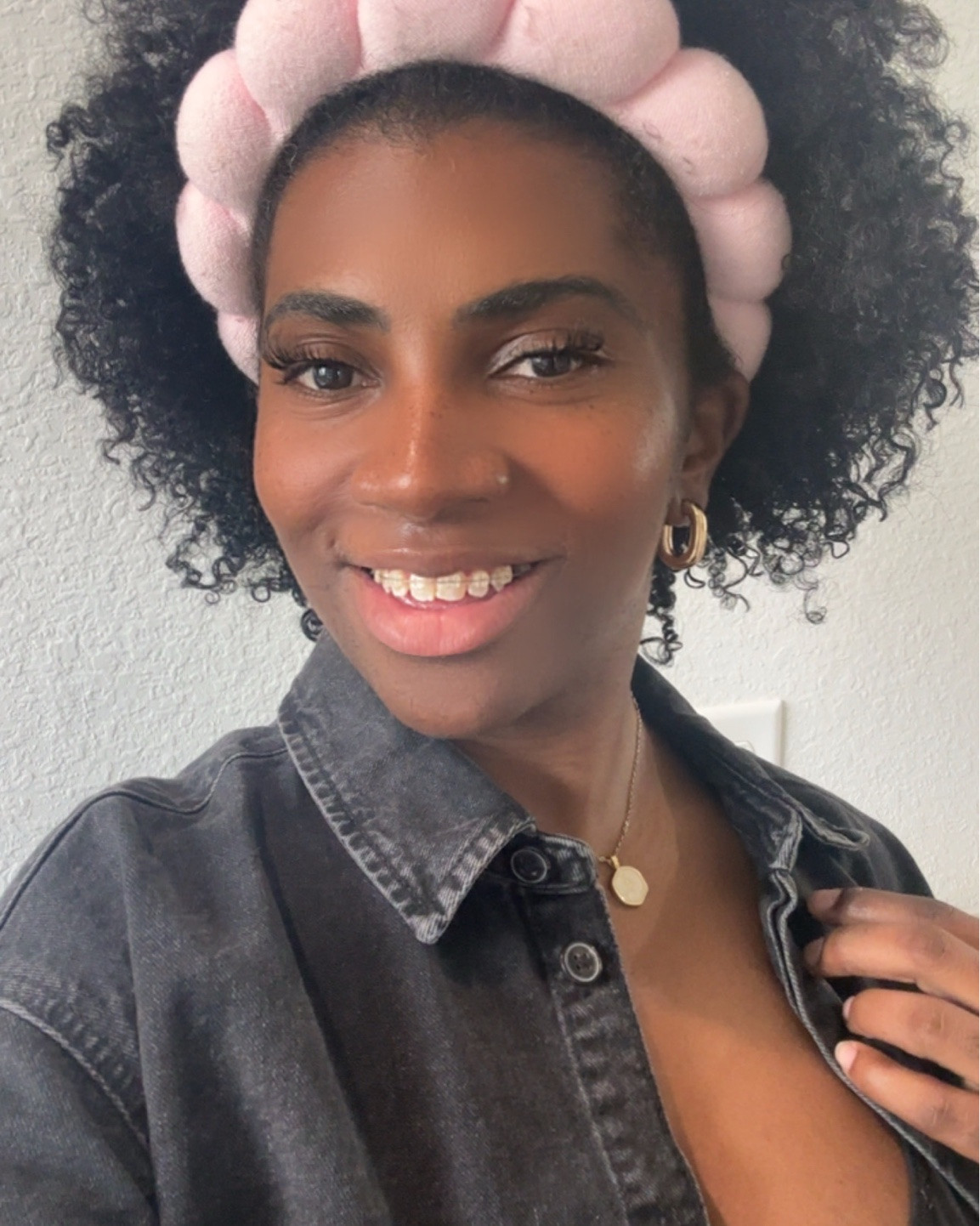 Postpartum curls, but make it luxury self-care 💕✨
Not the length I originally planned for… but honestly? This season taught me that healthy hair > holding onto damaged ends. Between postpartum shedding, sleepless nights, and pouring into everyone else, my curls needed a fresh start and a little extra love.

So now we’re entering our soft life, healthy hair, pampered princess era 👑
New fro. Glowy skin. Pink bubble spa headband. Tiny moments that make me feel like me again.

And if you’re a mama navigating postpartum changes too, consider this your reminder that you’re still allowed to feel beautiful while healing, evolving, and rediscovering yourself. 🤍

#LTKgrwm #LTKdayinmylife #LTKselfcare