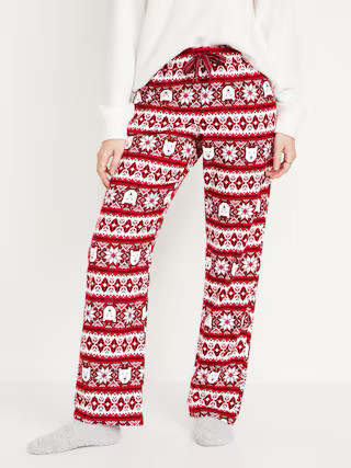 Mid-Rise Flannel Pajama Pants for Women | Old Navy (US)