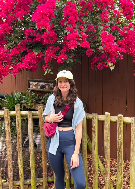 The Bougainvillea in Florida was stunning. This matching workout set was perfect for walking around & going from the zoo to lunch! I wore my Allbirds the entire trip & this belt bag everywhere!

#LTKtravel #LTKfitness #LTKstyletip