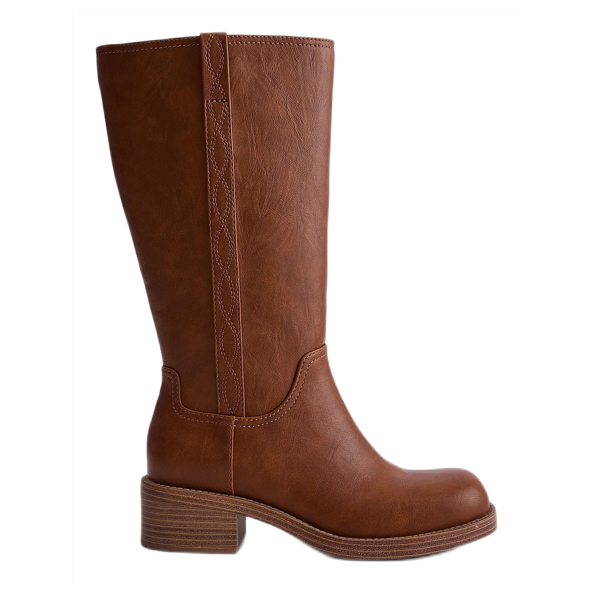 No Boundaries Women's Tall Riding Boot, Wide Width Available | Walmart (US)