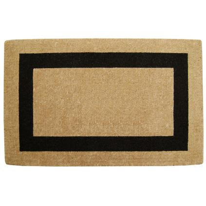 Classic Border Monogrammed Coco Door Mat | Frontgate