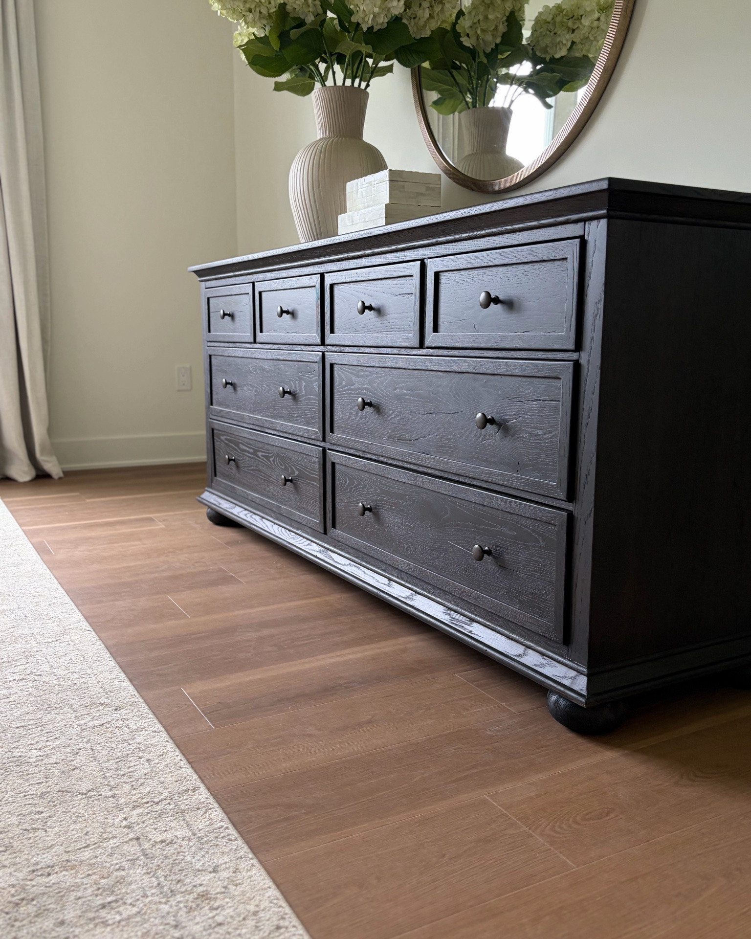 The perfect size nightstand (not too big not too small) with stunning texture. This color is great for mixing and matching with nightstands!

#LTKHome