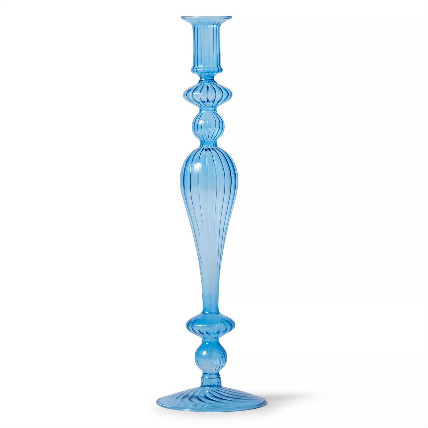 Sur La Table Glass Taper Candle Holder, 13.5" | Sur La Table