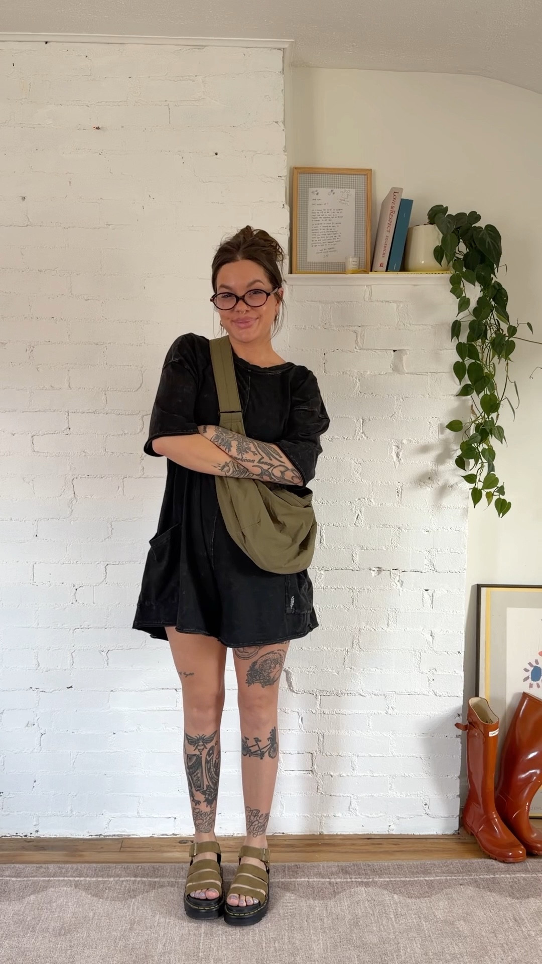 i am wearing a size small but pls keep in mind this is 3 years old and i lived in it while i was 9 months pregnant!! its a little stretched! —- i would say it fits me more now like a medium!! (i have it in other sizes to compare it to now) — if i were to order it again id still get another small! 

year after year after year this baby is my GO TO!!! i’ve had this cutie for 3 years now and worn it not pregnant, 9 months pregnant, and postpartum!!! so comfy and a staple for the HOT days! i also wear it as a bathing suit coverup! 

#LTKootd #LTKgrwm #LTKmomlife